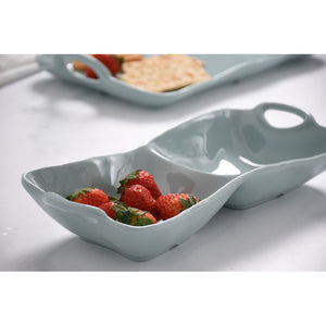 Two Section Melamine Server