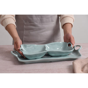 Two Section Melamine Server