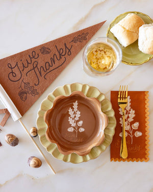 AGT1239 - Acorns Give Thanks Dinner Napkin