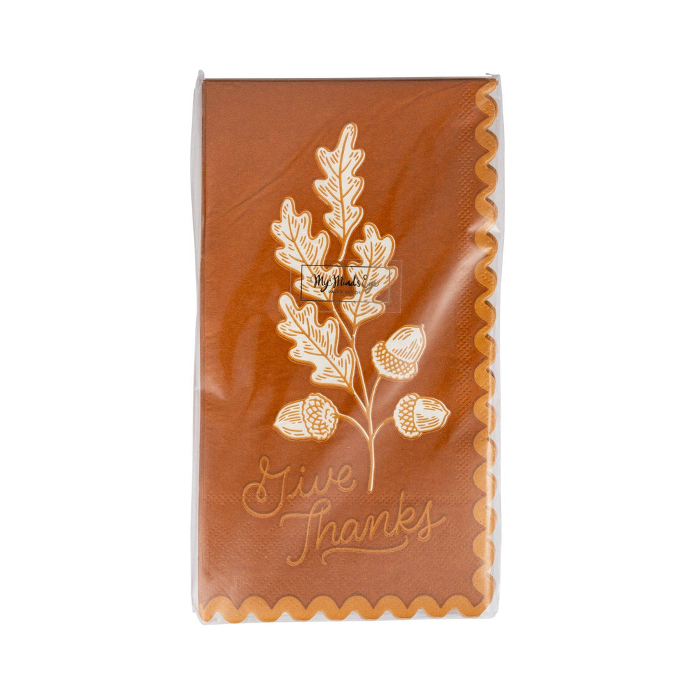AGT1239 - Acorns Give Thanks Dinner Napkin