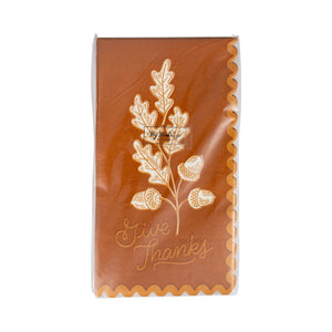 AGT1239 - Acorns Give Thanks Dinner Napkin