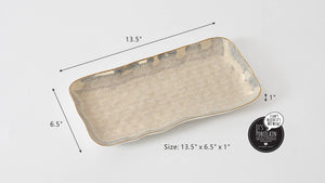Gold Patterned Tray