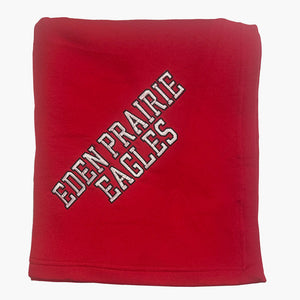 Personalized High School Sweatshirt Blanket