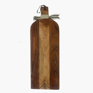 Acacia Bevel Board with Spreader - Docktales