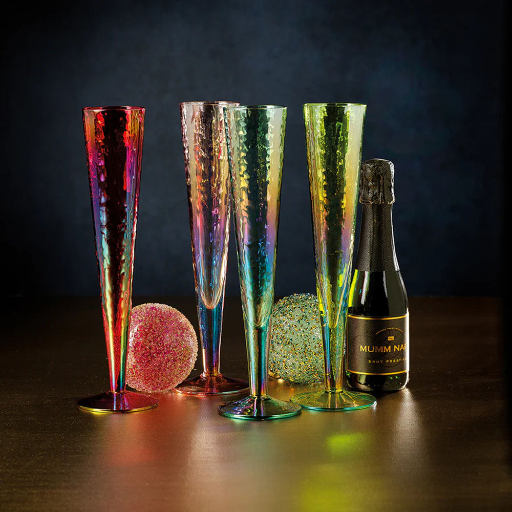Red Luster Champagne Flute