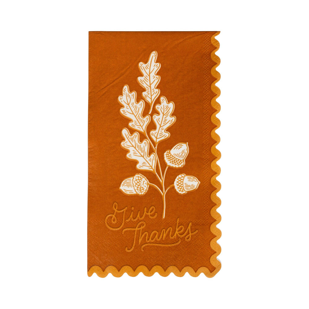 AGT1239 - Acorns Give Thanks Dinner Napkin