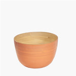 Bamboo Snack Bowl - Apricot