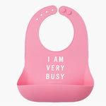 Silicone Bib - Very Busy