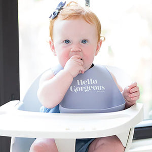 Silicone Bib - Hello Gorgeous