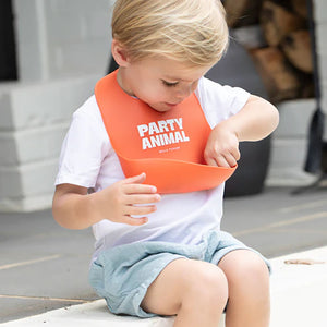 Silicone Bib - Party Animal