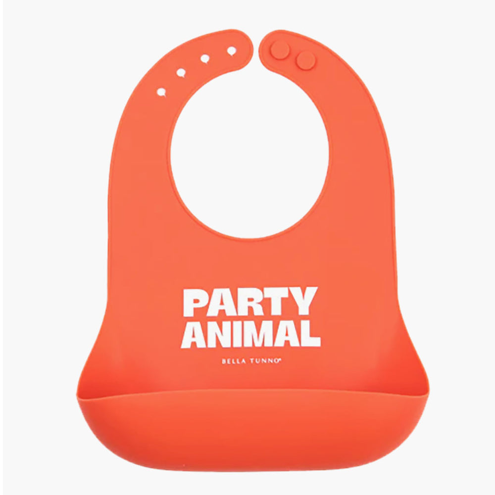 Silicone Bib - Party Animal