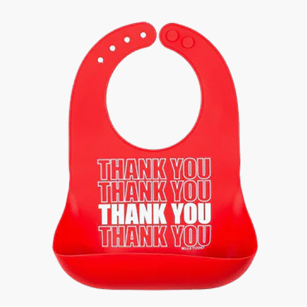 Silicone Bib - Thank You