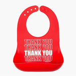 Silicone Bib - Thank You
