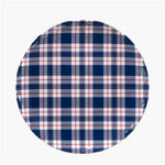 Patriotic Plaid Round Platter