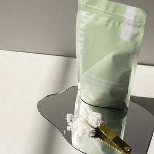 fresh lemongrass body polish scrub