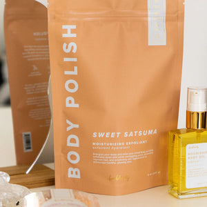 sweet satsuma body polish scrub