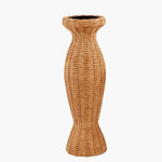 Resin Woven Candlestick - Large