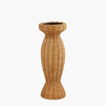 Resin Woven Candlestick - Mediium