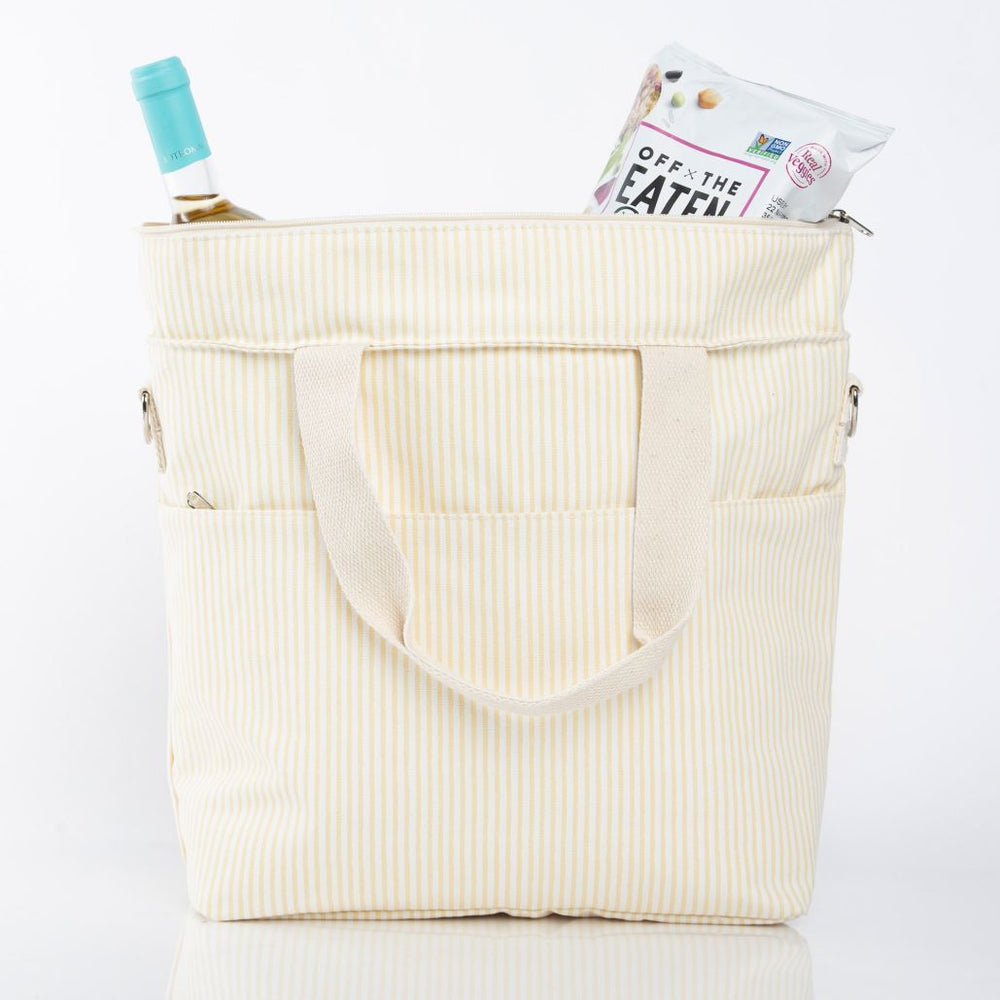 Stripes Cooler - Yellow