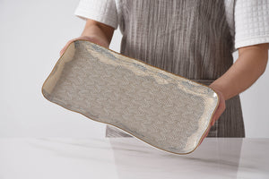 Gold Patterned Tray