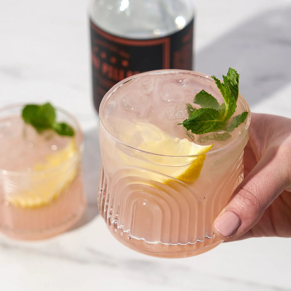 Deco Lowball Tumblers