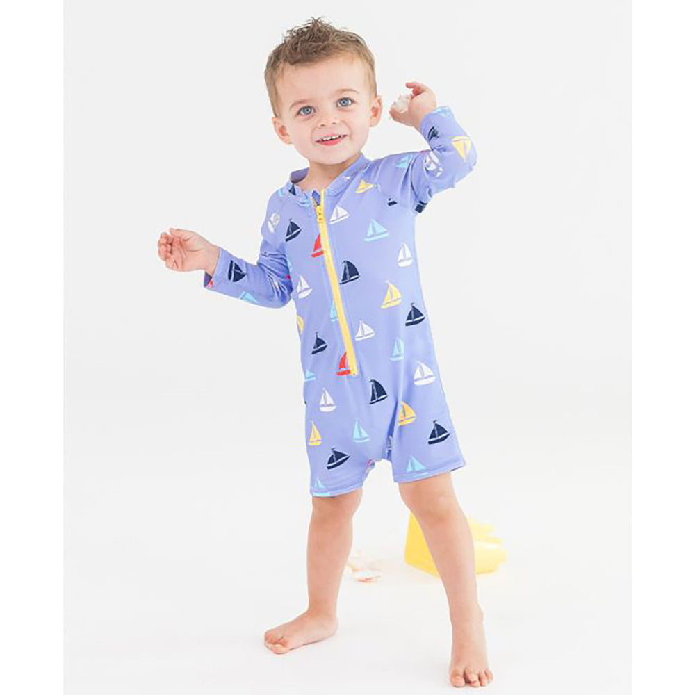 Down By The Bay Rash Guard Swimsuit