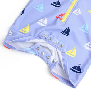 Down By The Bay Rash Guard Swimsuit