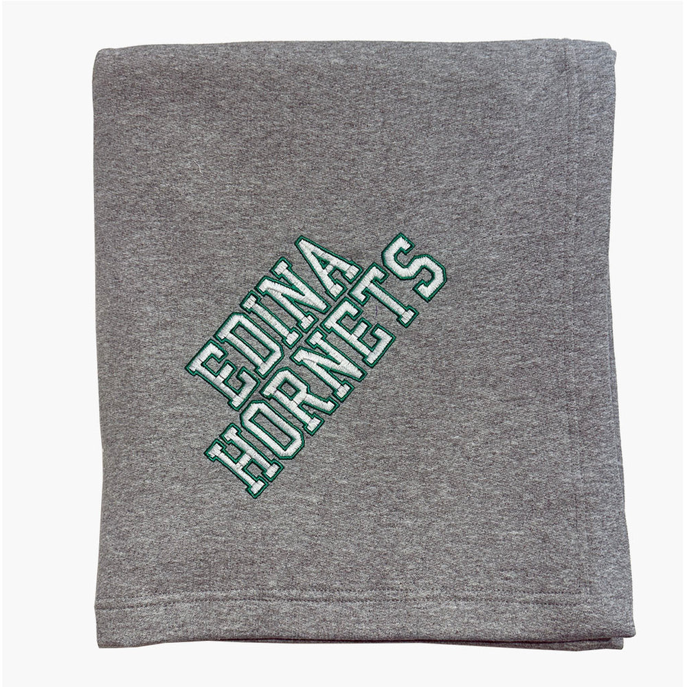 Personalized High School Sweatshirt Blanket