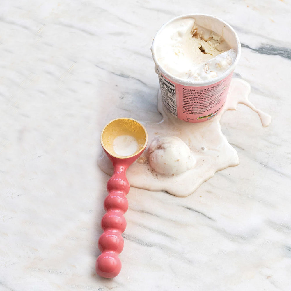 Stainless ice cream scoop