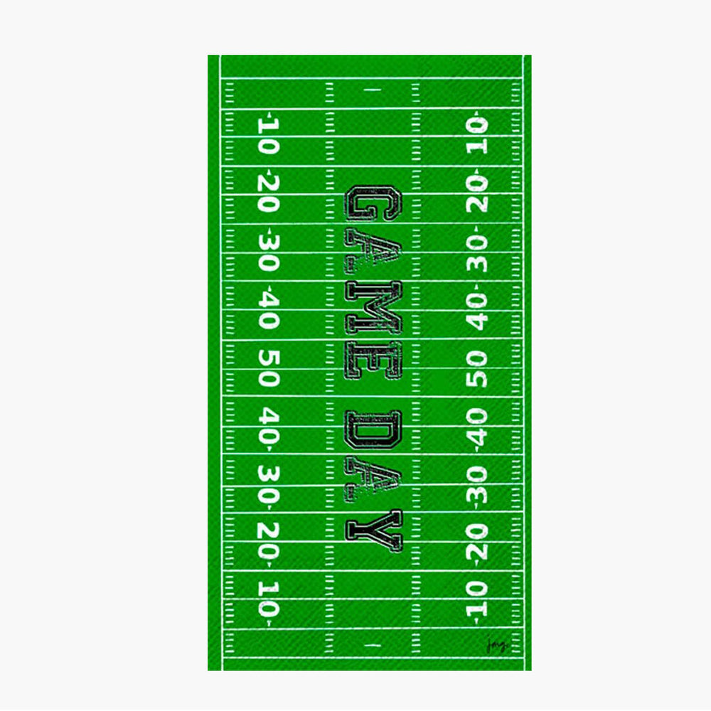 Game Day Field Football Guest Paper Napkins