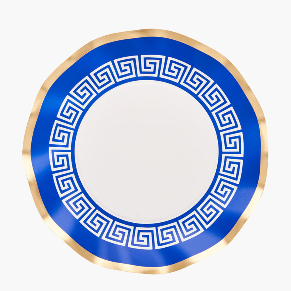 Greek Wavy Salad Plates