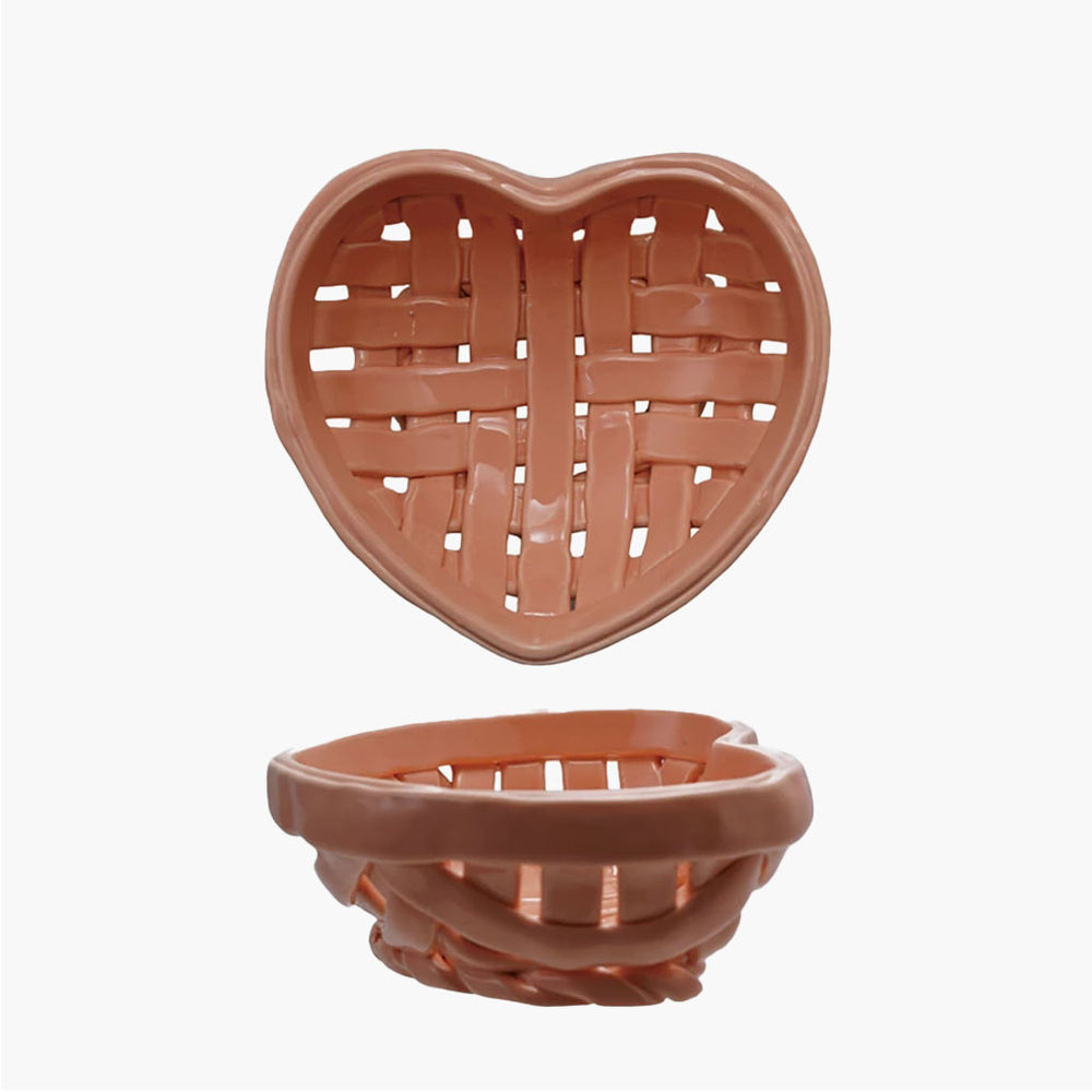 Heart Shaped Fruit Basket