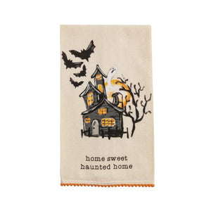 Halloween House Tea Towel