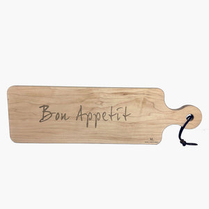 personalized initial bread board
