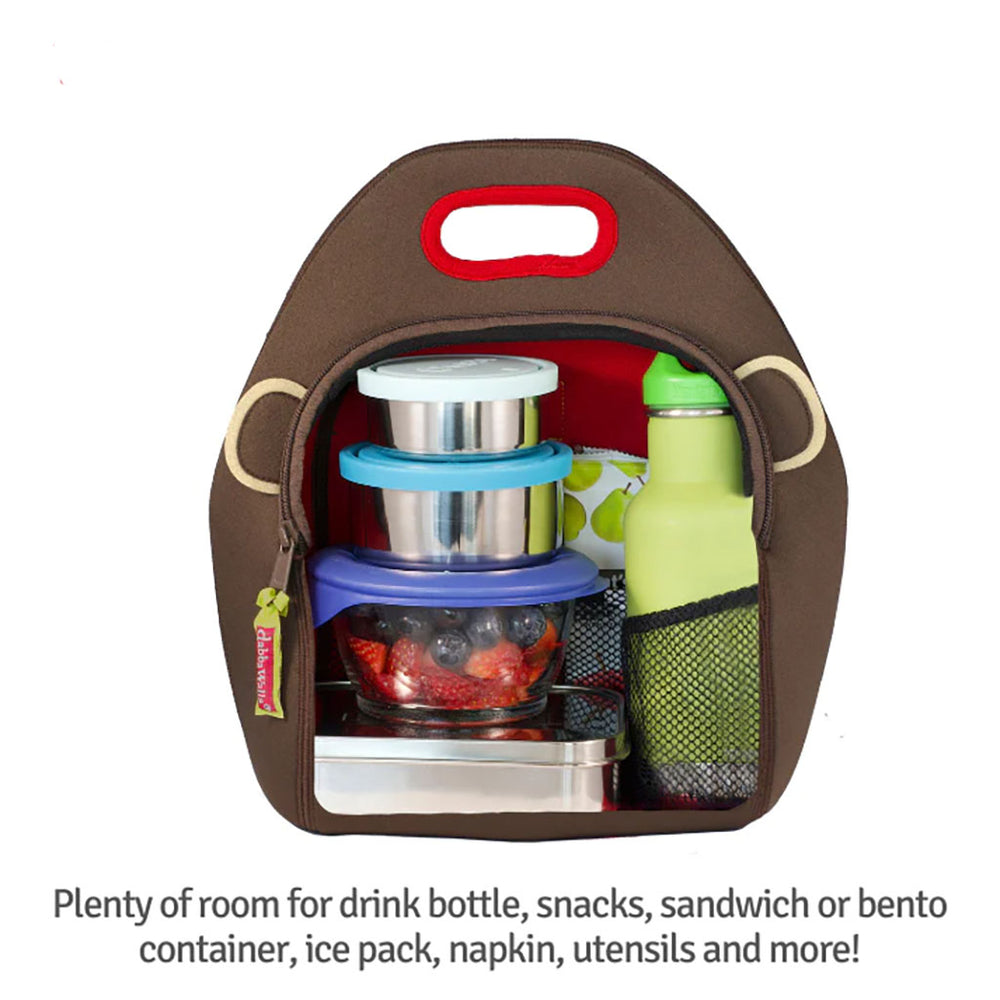 Blue Monkey Lunch Bag