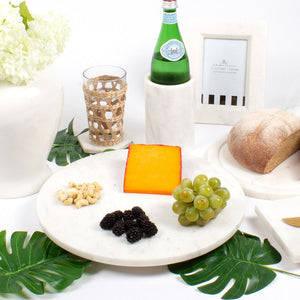 white marble lazy susan