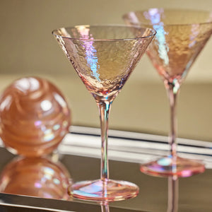 Aperitivo Martini Glass - Luster Pink