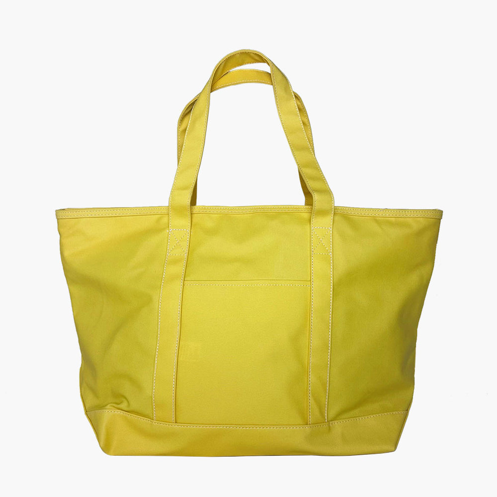 Coated Canvas Maxi Tote - Daffodil