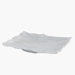 ruffle rectangle melamine platter