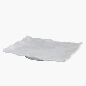 ruffle rectangle melamine platter
