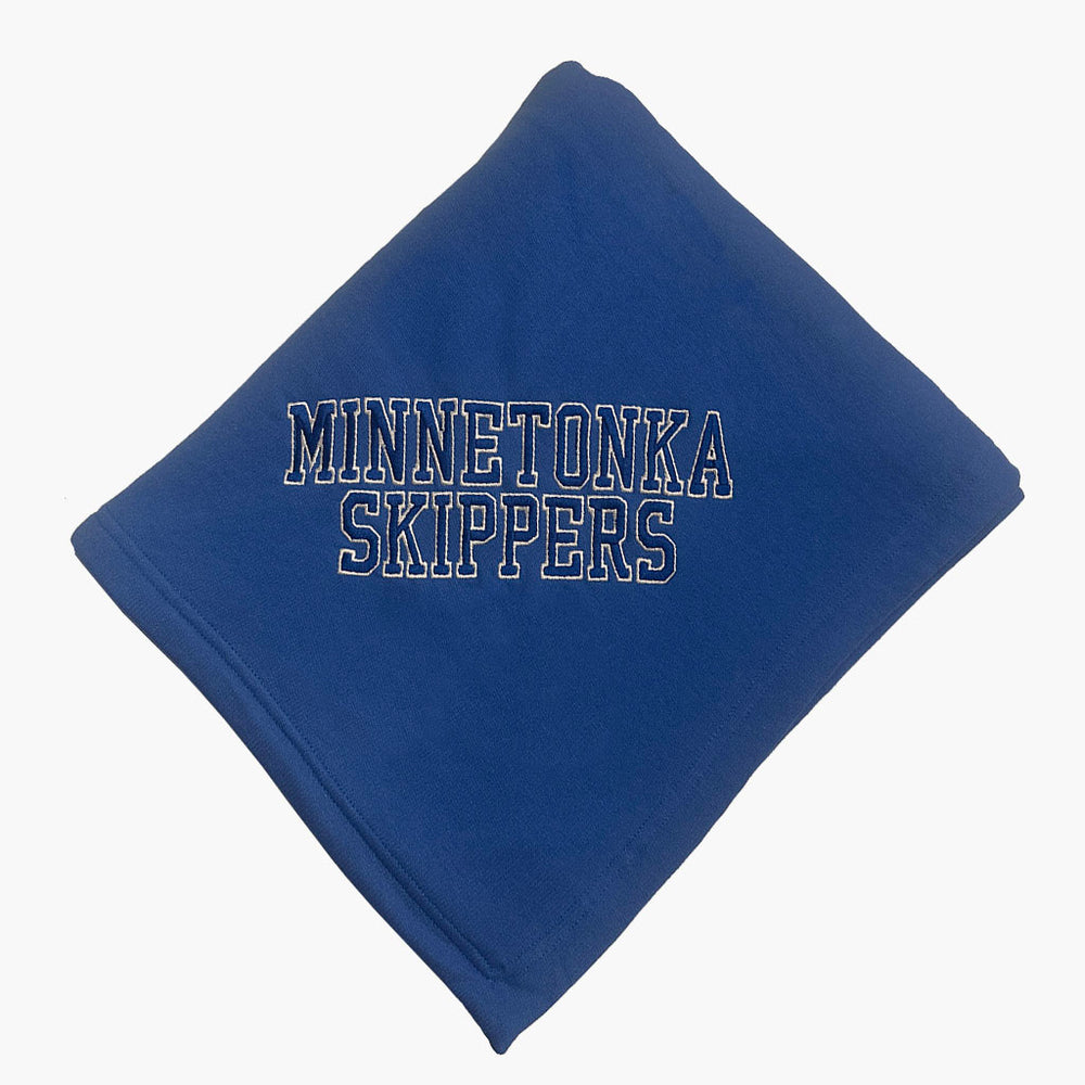 Personalized High School Sweatshirt Blanket