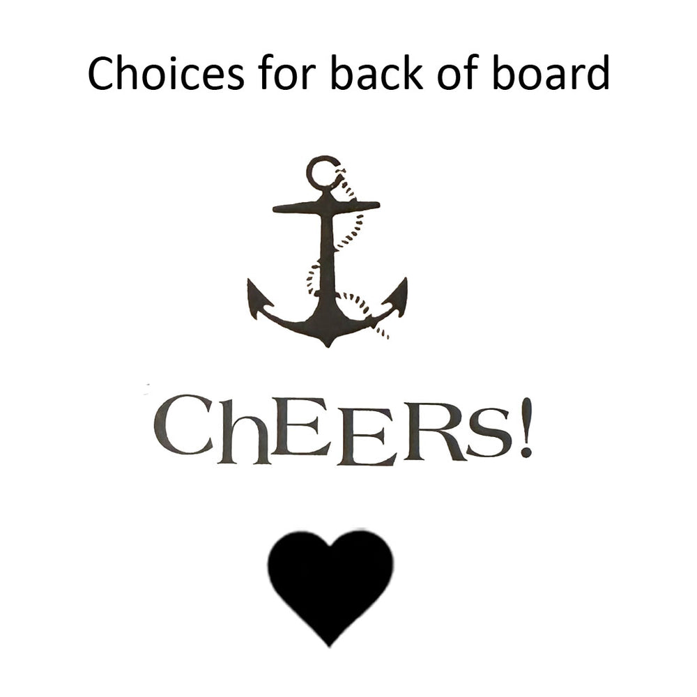 Personalized 20 x 16 Acacia Heirloom Board