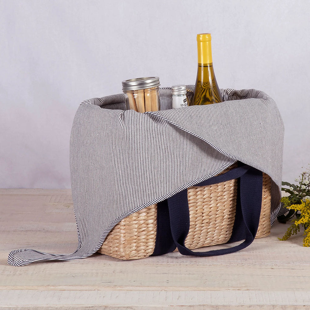 Parisian Picnic Basket - Navy