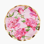 Peonies Salad Plates
