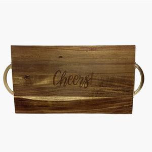 Modern Rectangle Board with Handles
