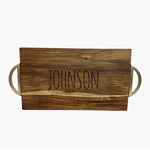 Modern Rectangle Board with Handles