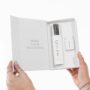 shinery radiance jewelry wash gift set with brush