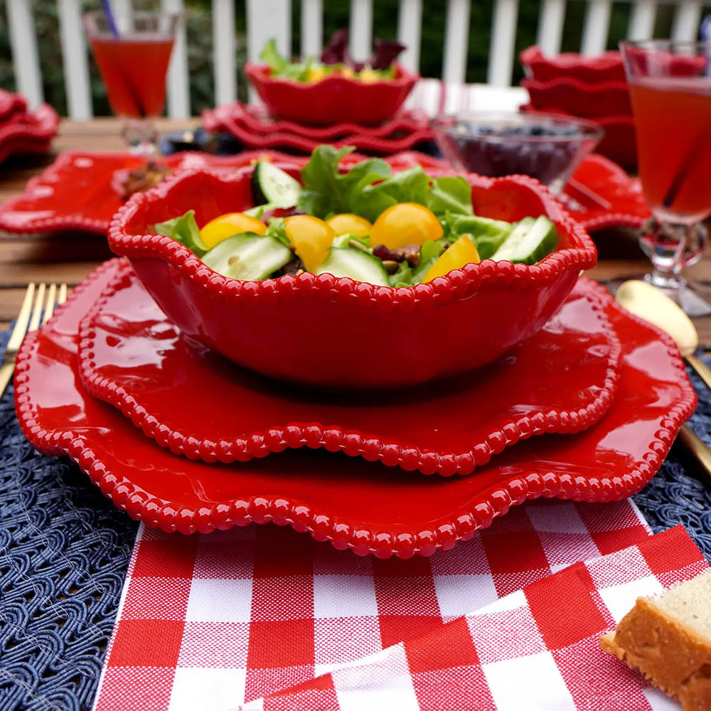 Red Melamine All Purpose Bowl