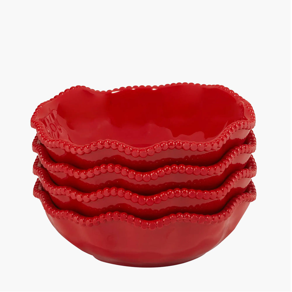 Red Melamine All Purpose Bowl