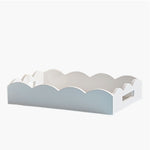 Small White Scallop Tray